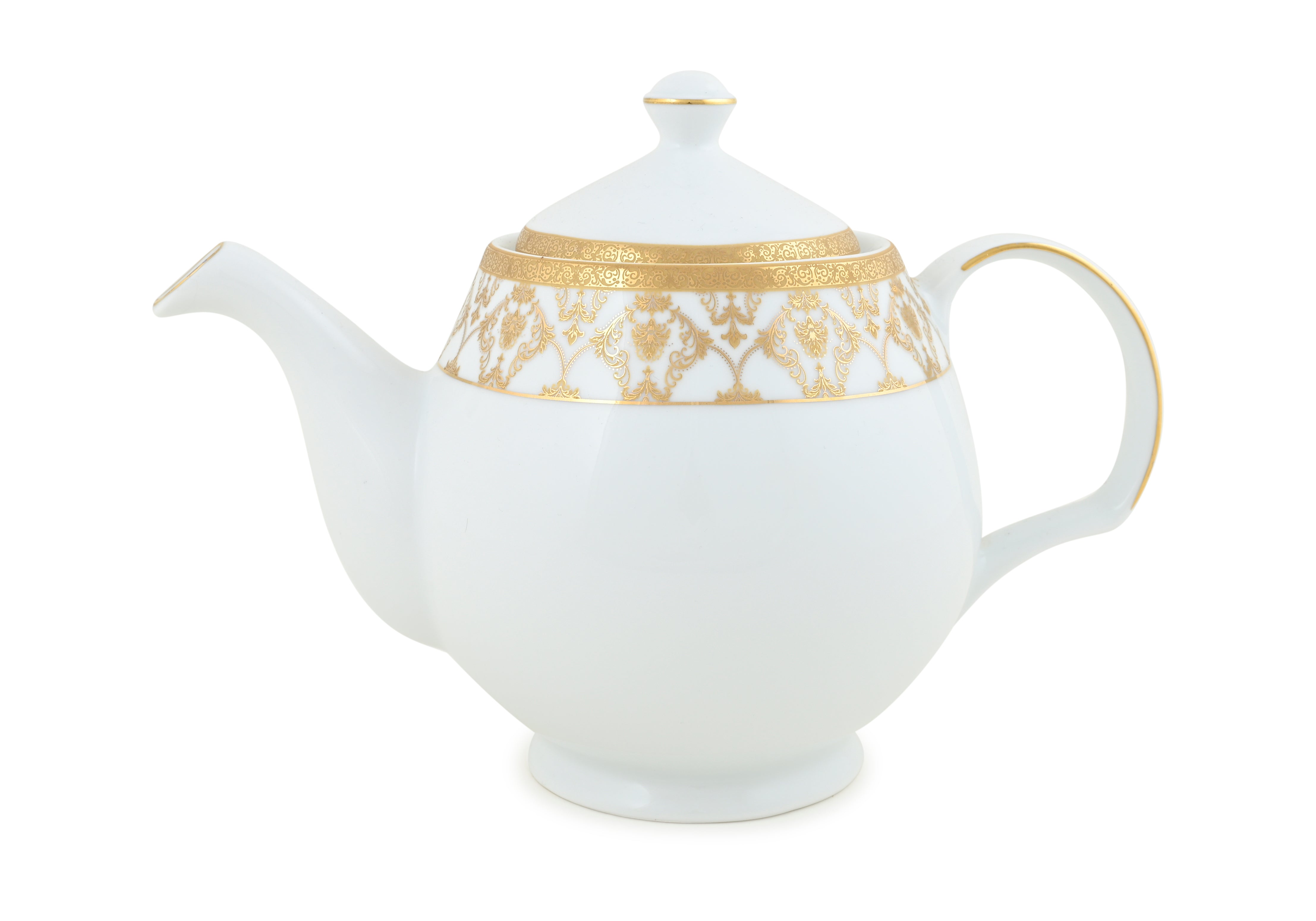 HITKARI GOLDEN GLORY PORCELAIN TEA SET 17PCS