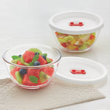 Borosil Mixing Bowl with Lid Round 550ml