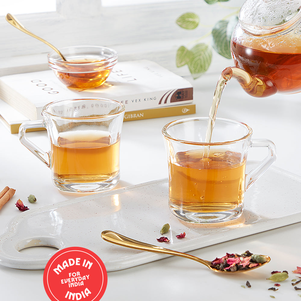BOROSIL TEA MUG 175ML 6 PCS