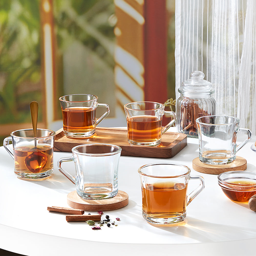 BOROSIL TEA MUG 175ML 6 PCS