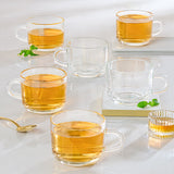 Borosil Tea Mug 210ml | 6 Pcs
