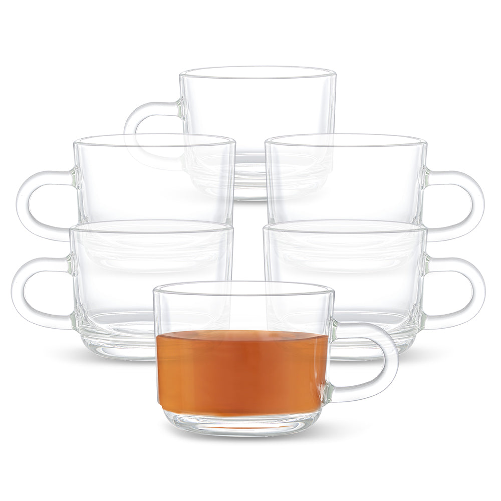 BOROSIL TEA MUG 210ML 6 PCS
