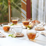 BOROSIL OASIS PLAIN TEA MUG 200ML 6 PCS