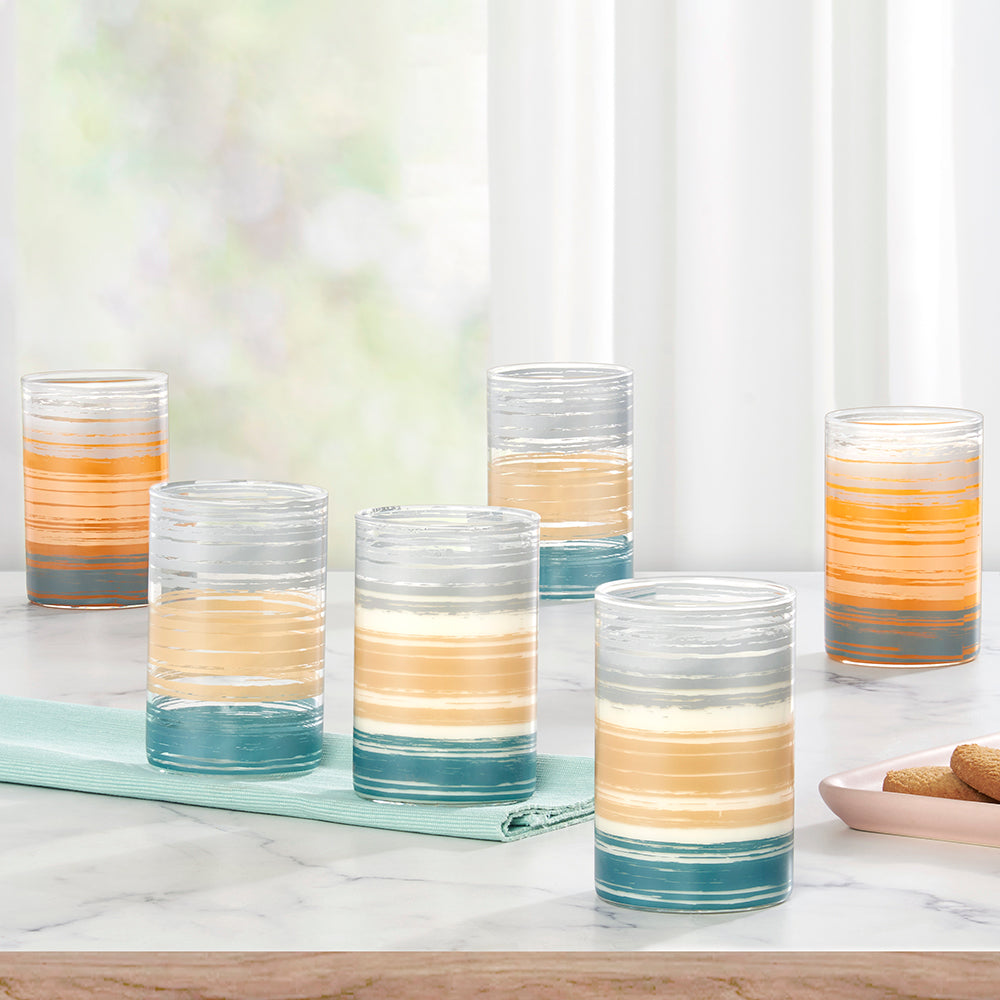 BOROSIL GLANCE VISON GLASS 295ML 6PCS SET