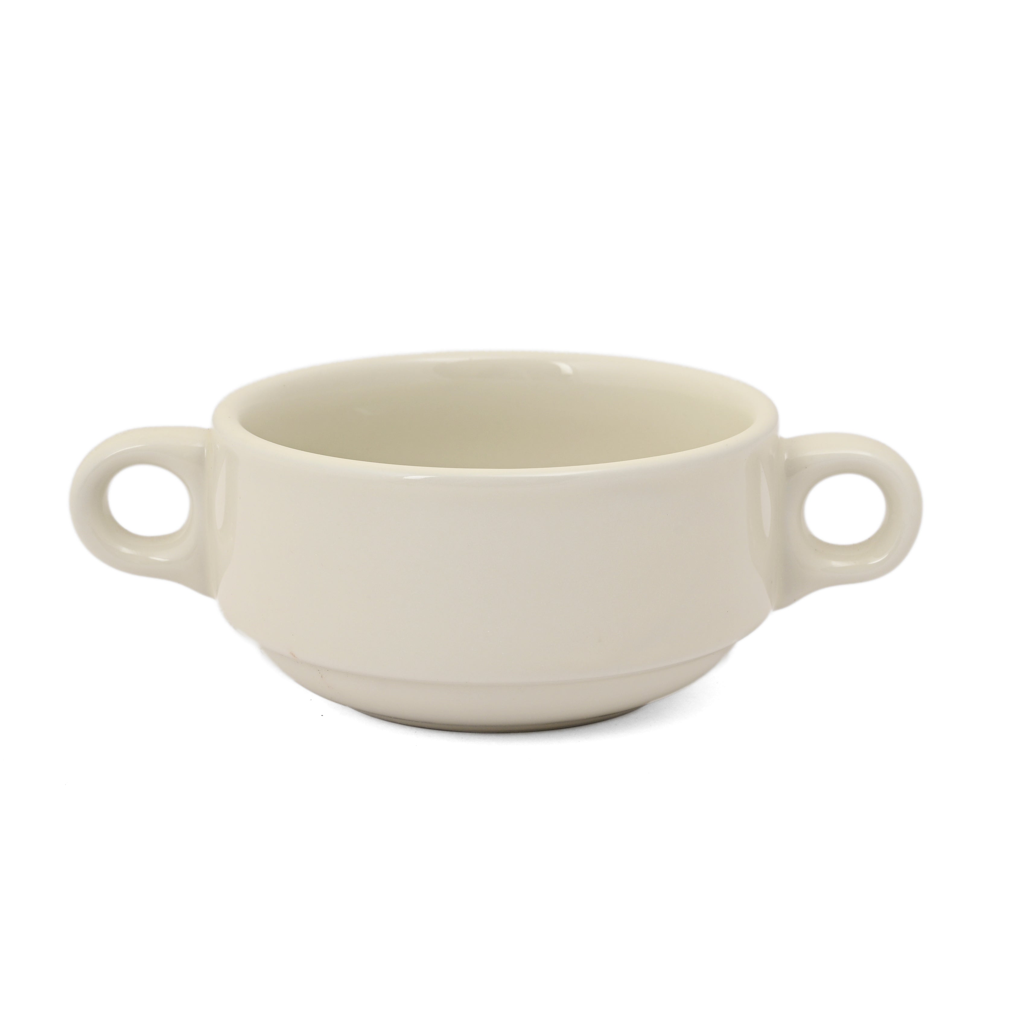 Hitkari Glossy Ivory Porcelain Dinner Set 33pcs