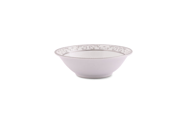 Hitkari Porcelain Dinner Set 33pcs White with Grey dimensions