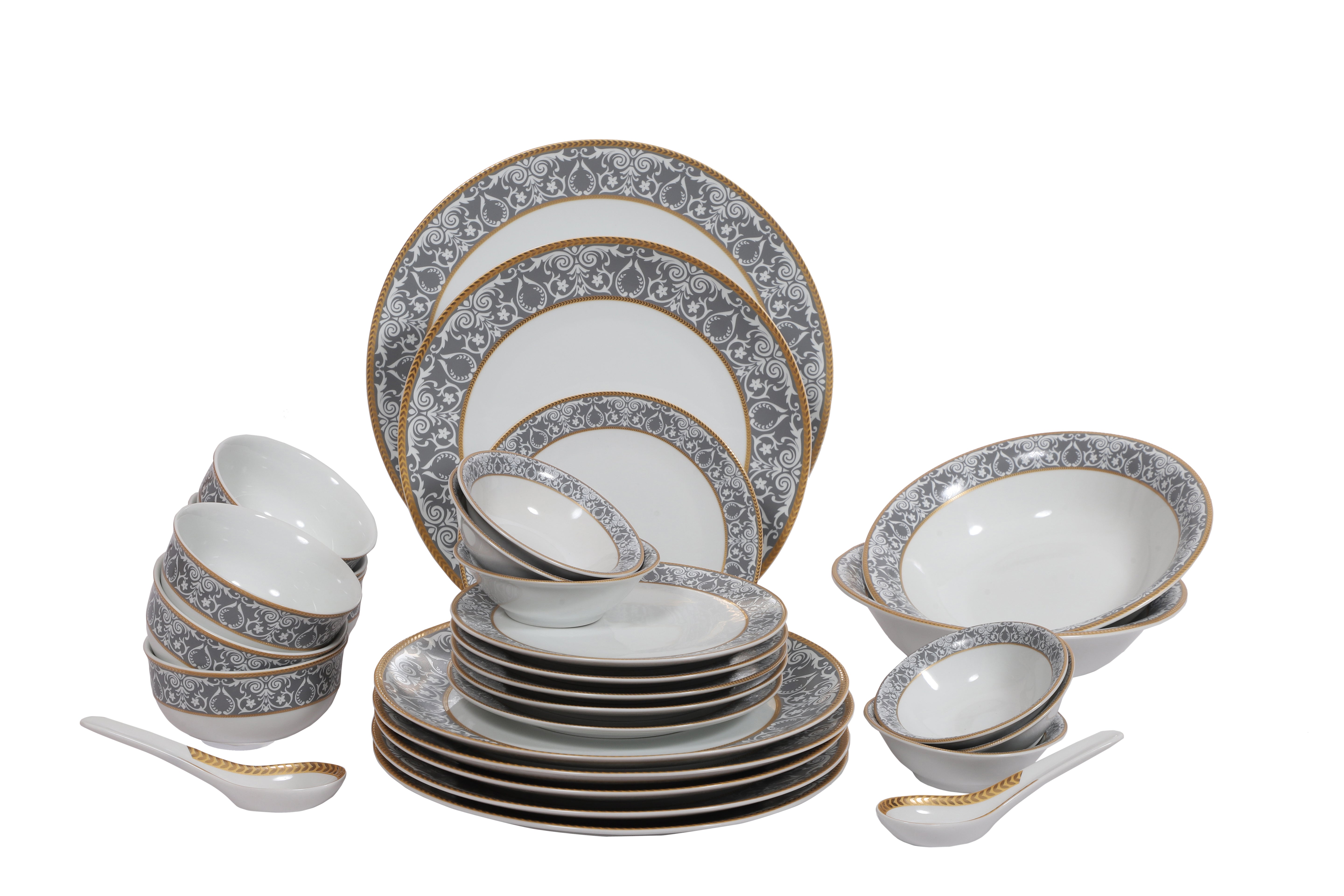 HITKARI VERONA PORCELAIN DINNER SET 33PCS