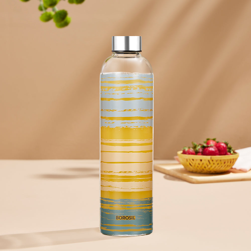 BOROSIL GLANCE BOROSILICATE GLASS BOTTLE 1000ML