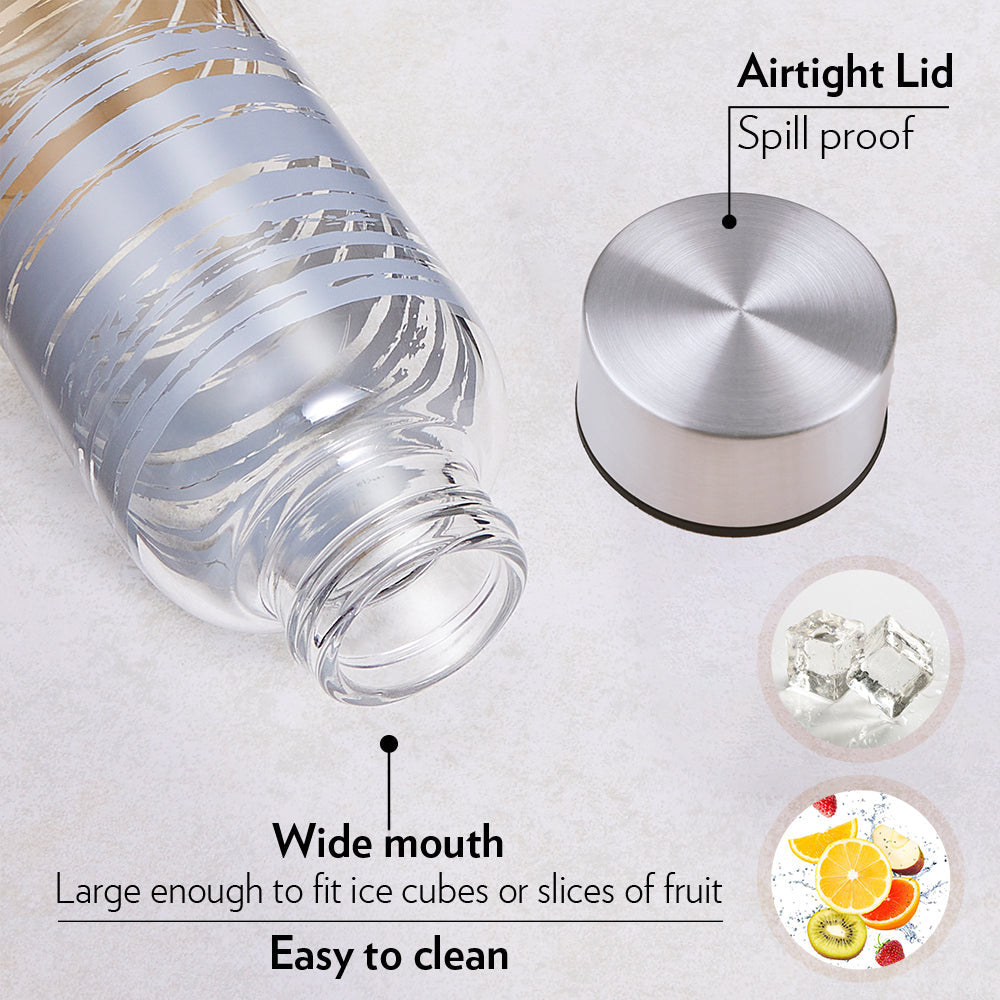 BOROSIL GLANCE BOROSILICATE GLASS BOTTLE 1000ML