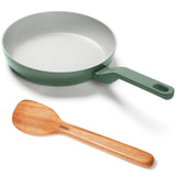 Ember Cookware Arcilla Ceramic Frying Pan | Non Stick Cookware | Non Toxic Pan | Isi Certified | Ceramic Fry Pan for Cooking | Green