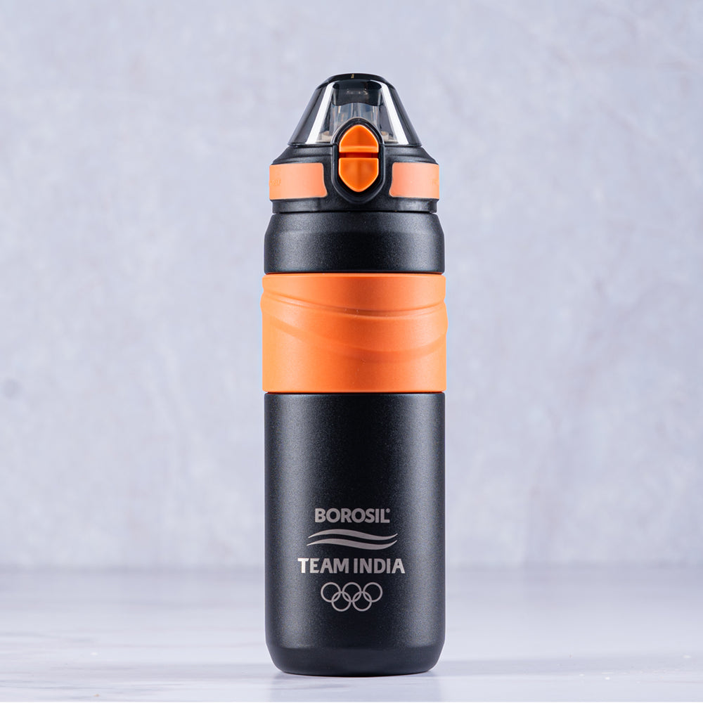 BOROSIL ADVENTURE SPORT BOTTLE BLACK 560ML