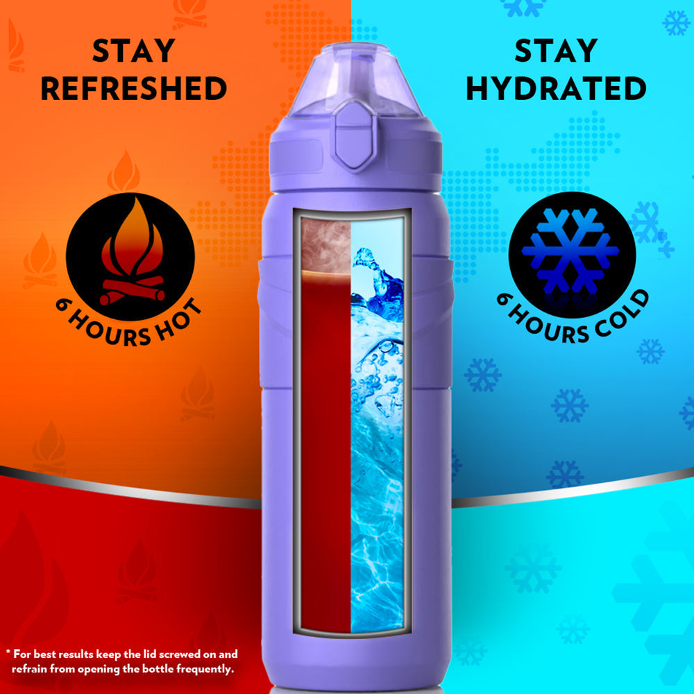 BOROSIL ADVENTURE SPORT BOTTLE BLACK 560ML