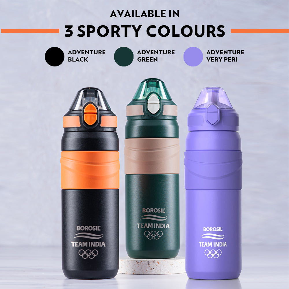 BOROSIL ADVENTURE SPORT BOTTLE VERI VERI 560ML