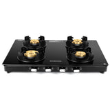 Borosil Magnum 4 Burner Cooktop Toughened Glasstop