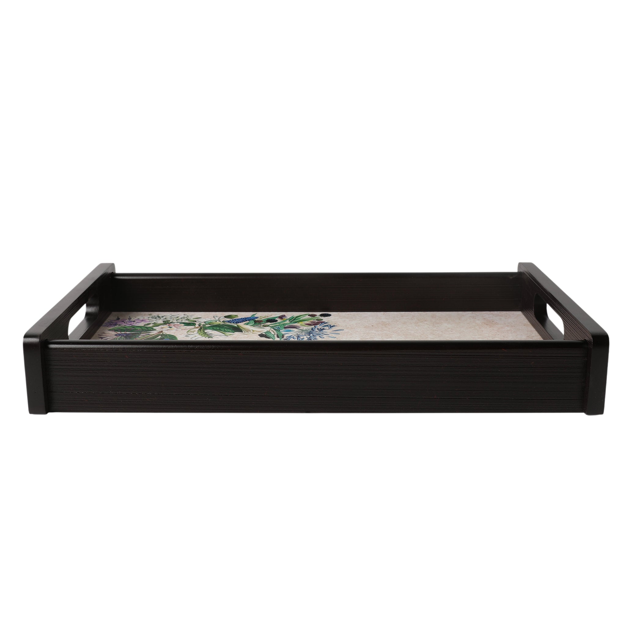 Floral Garden Wooden Tray Small