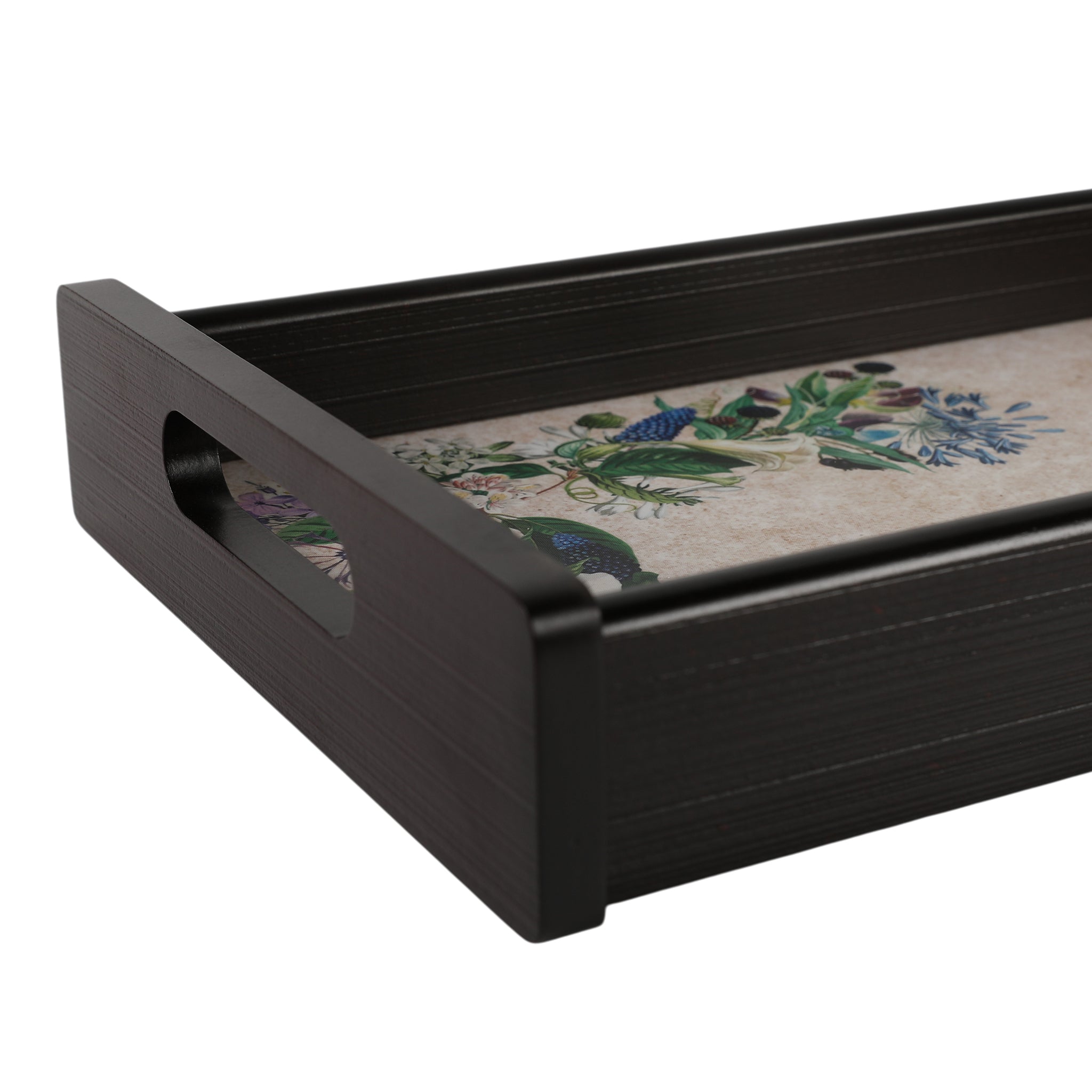 Floral Garden Wooden Tray Small