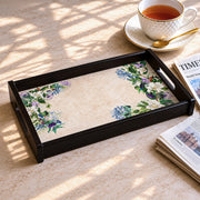 Floral Garden Wooden Tray Medium