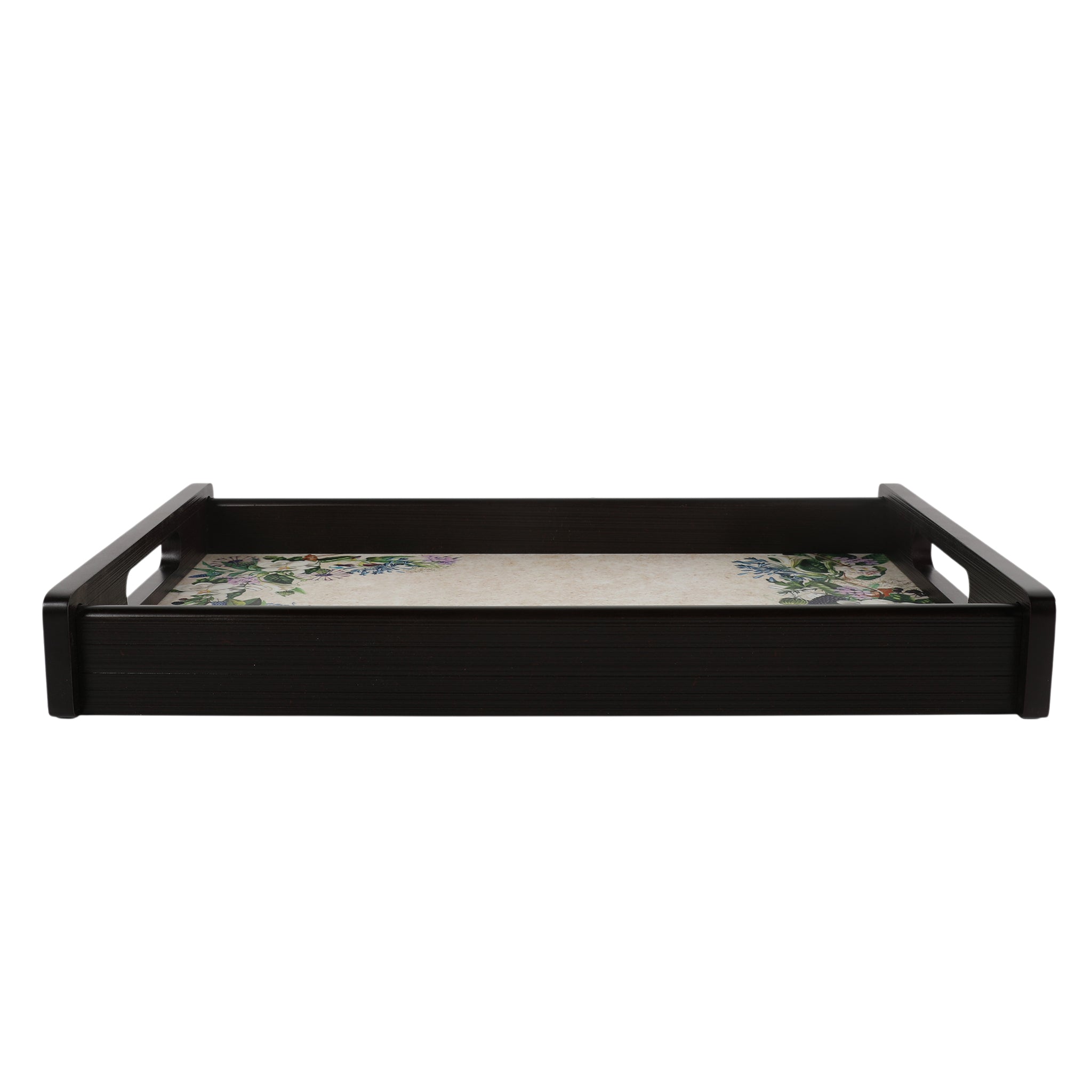 Floral Garden Wooden Tray Medium