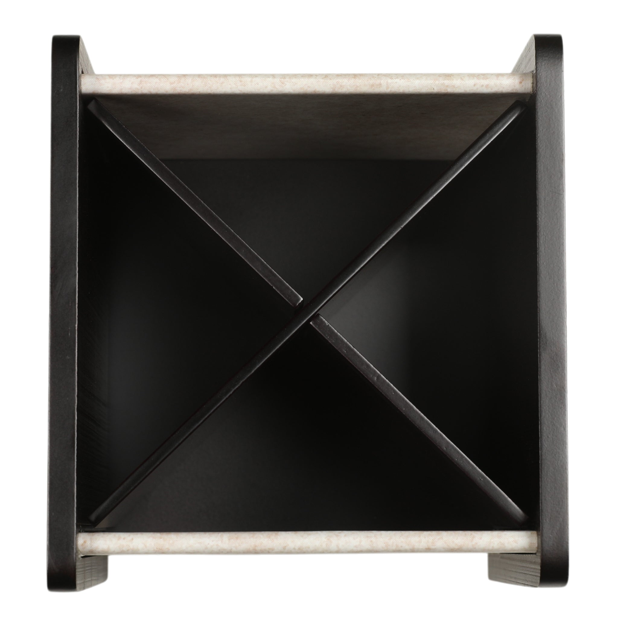 Floral Garden Wooden Cutlery Holder