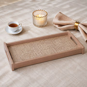 Line Art Wooden Tray Medium