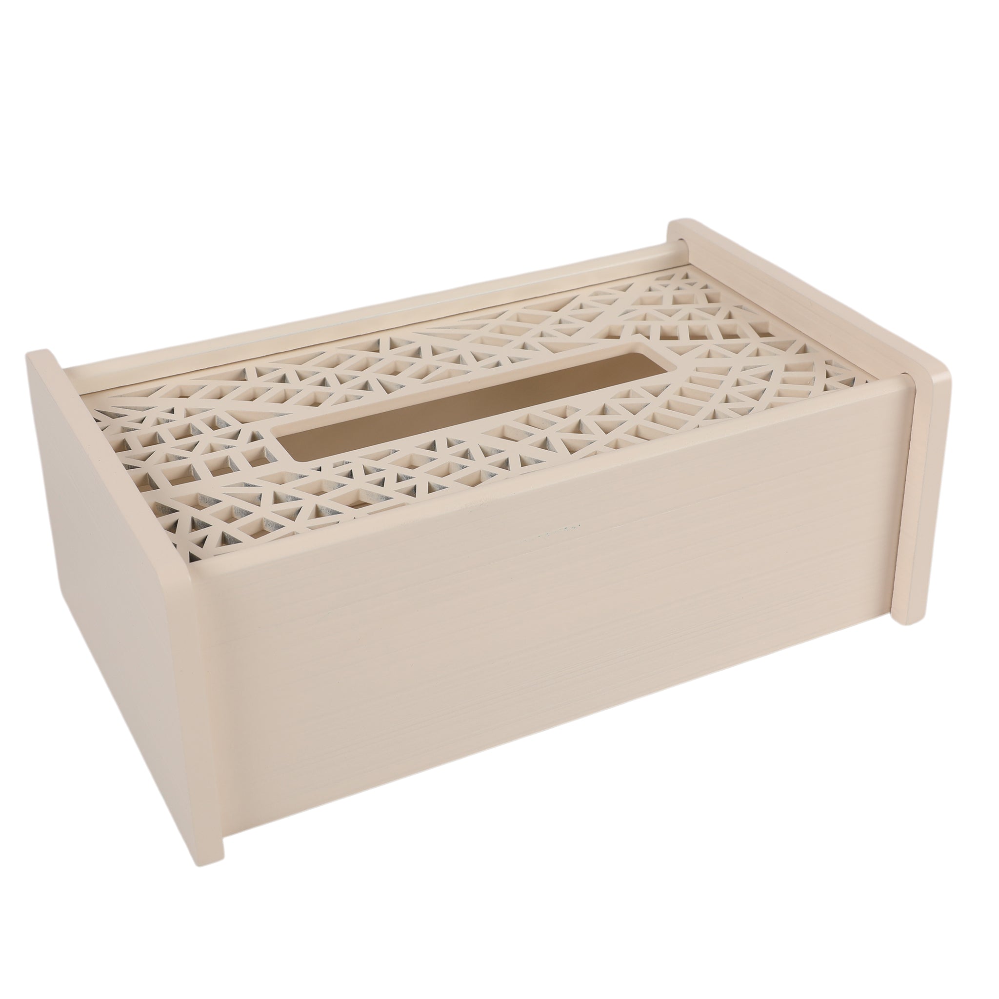 Laser Glass Wooden Tissue Holder