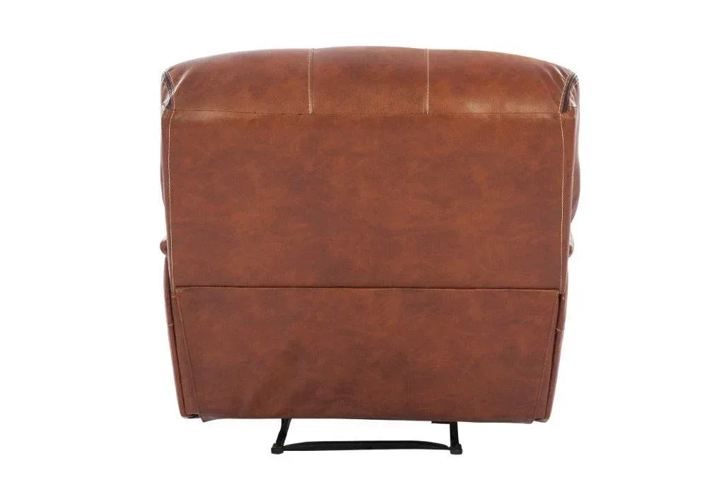 Tigris Leatherette Recliner In Brown Colour - HomeTown