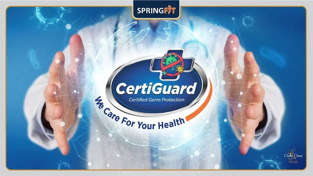 Club Class Petal Orthopedic Back Support Pocket Spring Single Mattress 72x36x6 Inch in Grey Colour - HomeTown