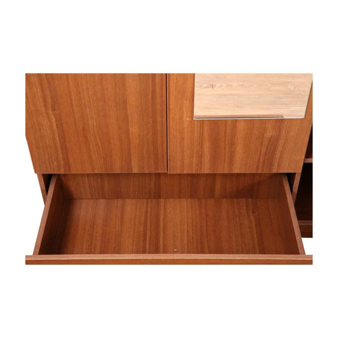 Ultima 3 door wardrobe in Walnut Finish - HomeTown