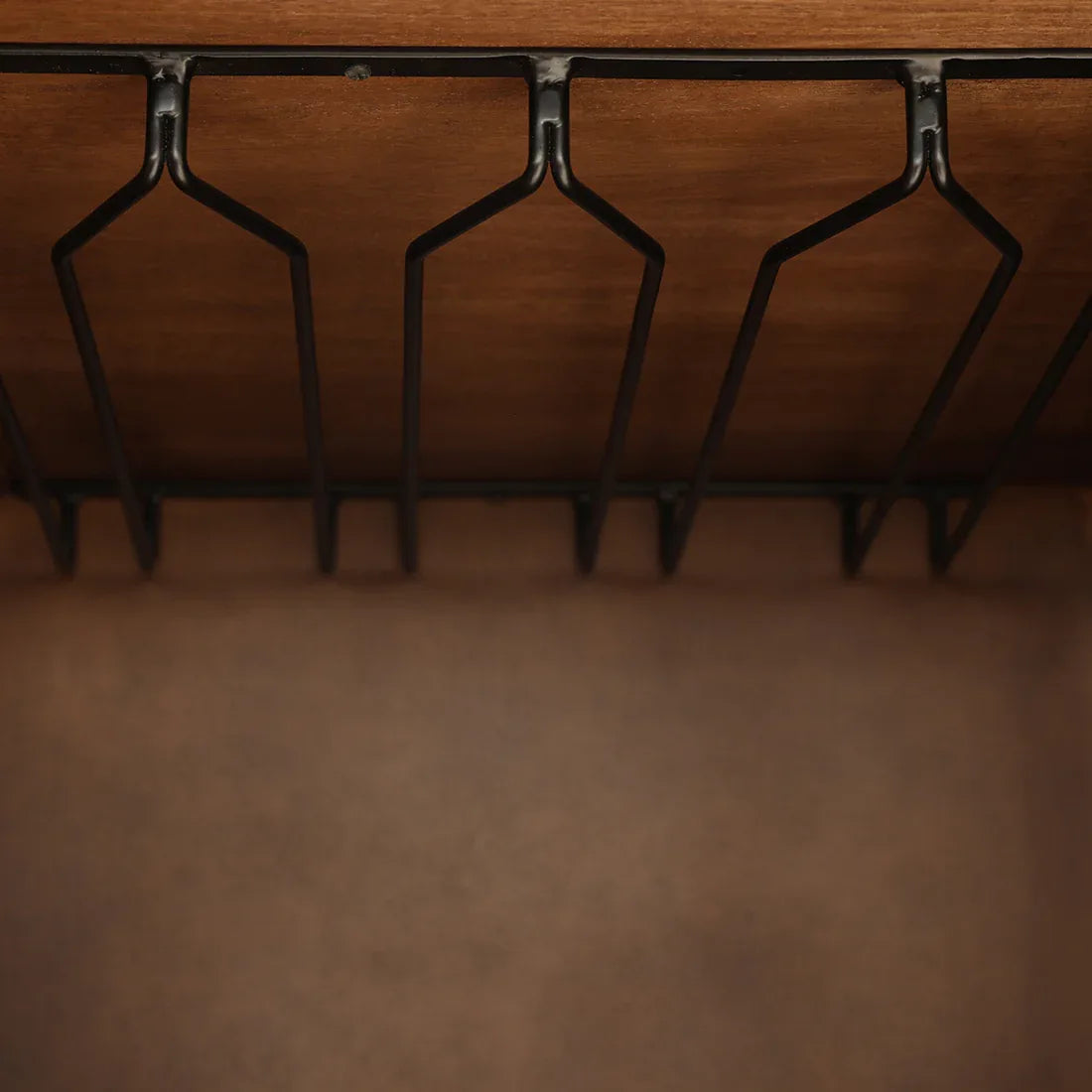 Isak Solidwood Bar Unit in Walnut Colour - HomeTown