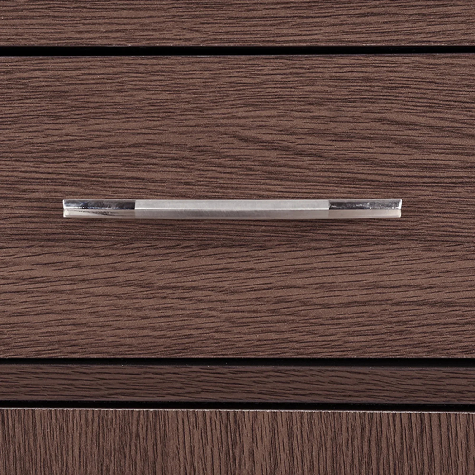 Albert Engineered Wood 3 Door Cabinet in Oak Colour - HomeTown