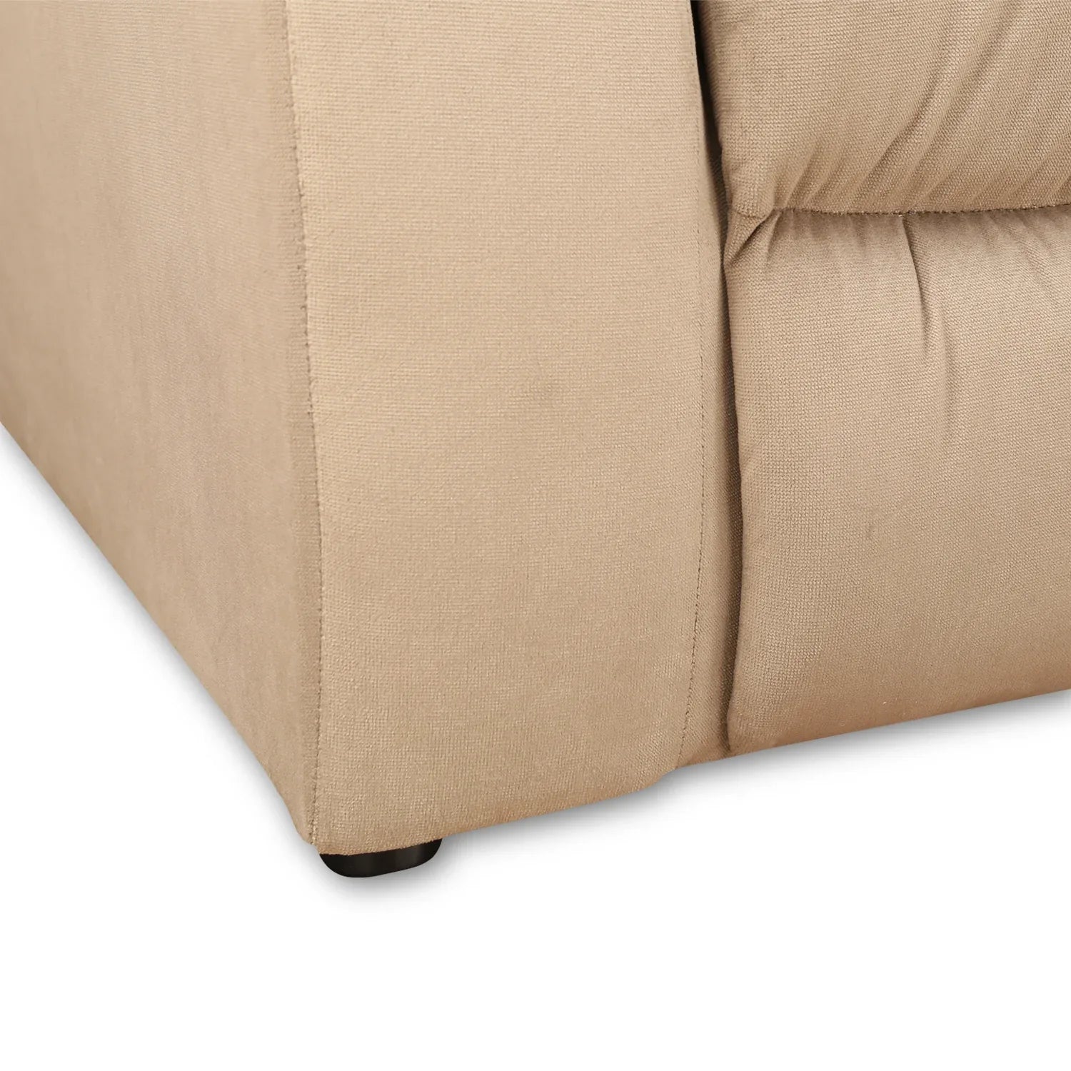 Bradford Fabric Two Seater Sofa in Beige Colour - HomeTown