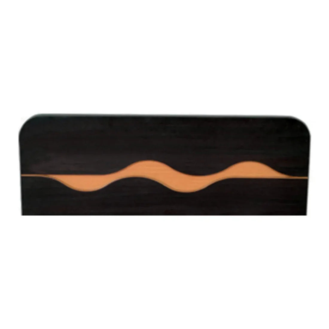 Swirl Single Bed with Box storage in Wenge Colour - HomeTown