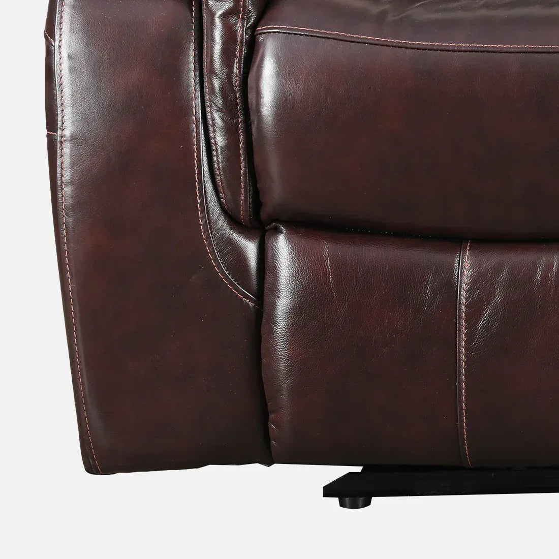 Plush Leather Electric Recliner - HomeTown