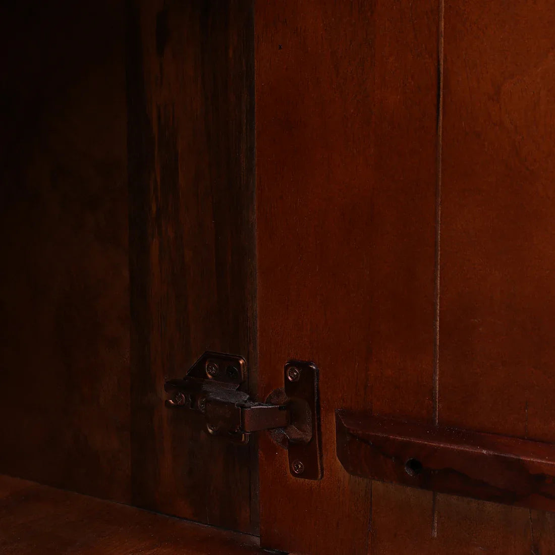 Caravelle Solidwood Sideboard in Dark Brown Colour - HomeTown