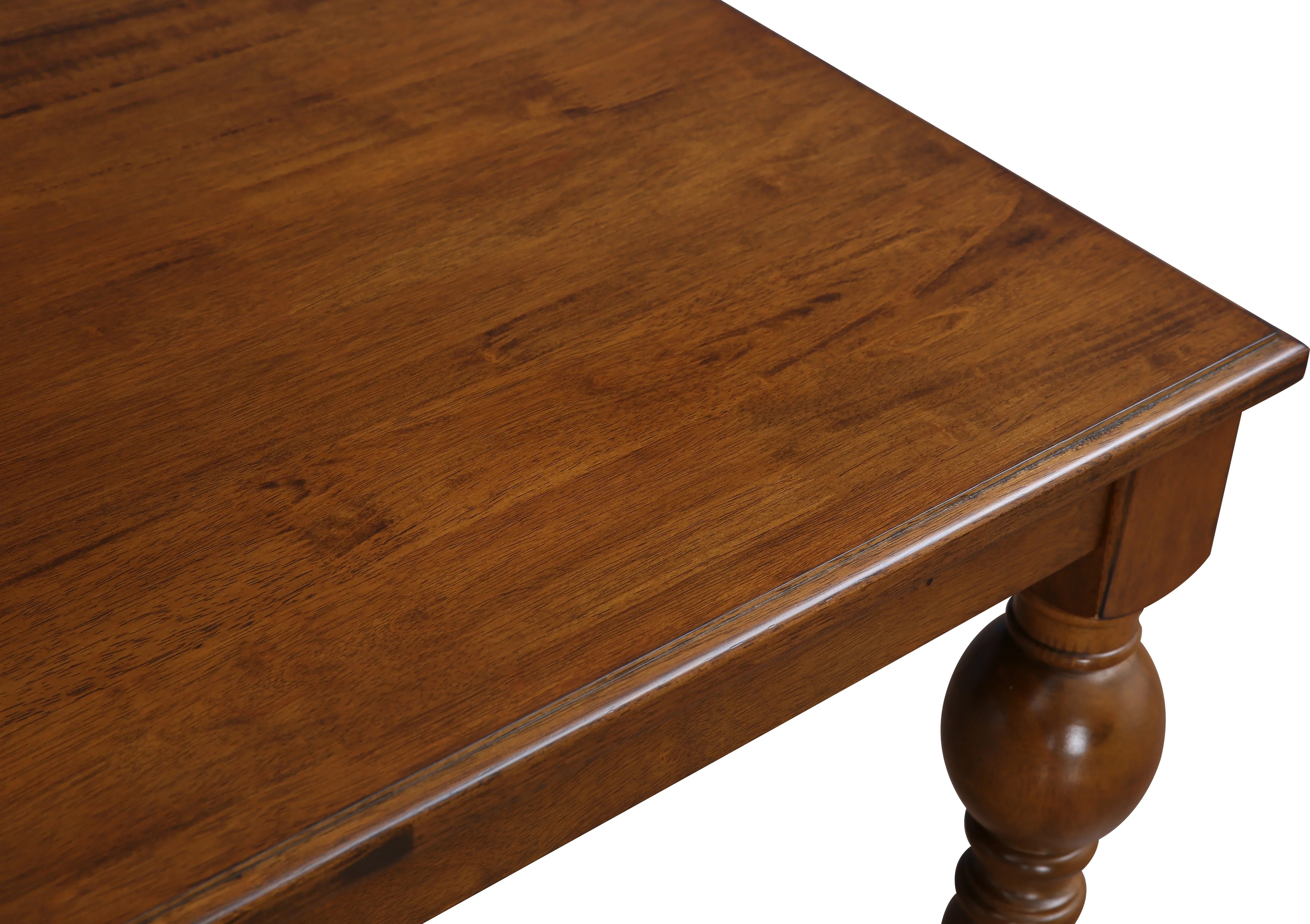 Tobago Solidwood 6 Seater Dining Table in Antique Walnut Colour - HomeTown