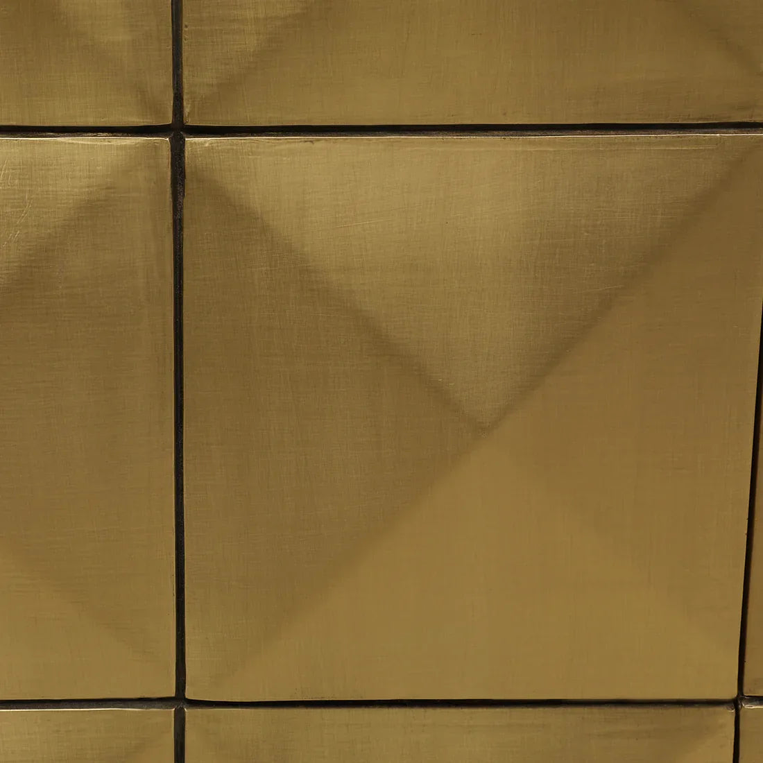 Adelaide Mango Wood Sideboard in Brass Colour - HomeTown