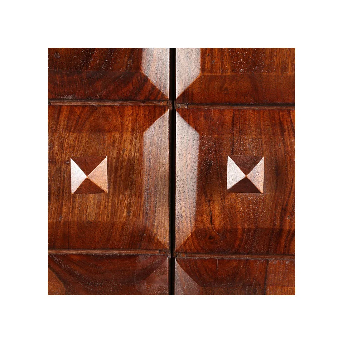 Woodrow Sheesham Wood(Rosewood) Bar Cabinet in HONEY Colour - HomeTown