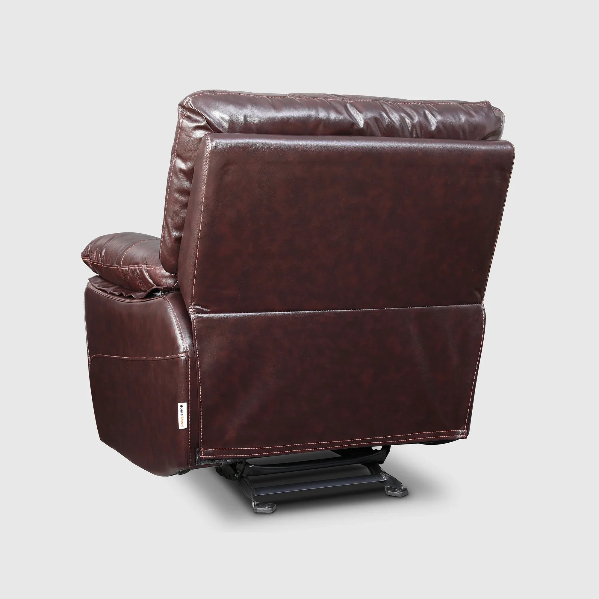 Charles Half Leather Single Seater Recliner - HomeTown