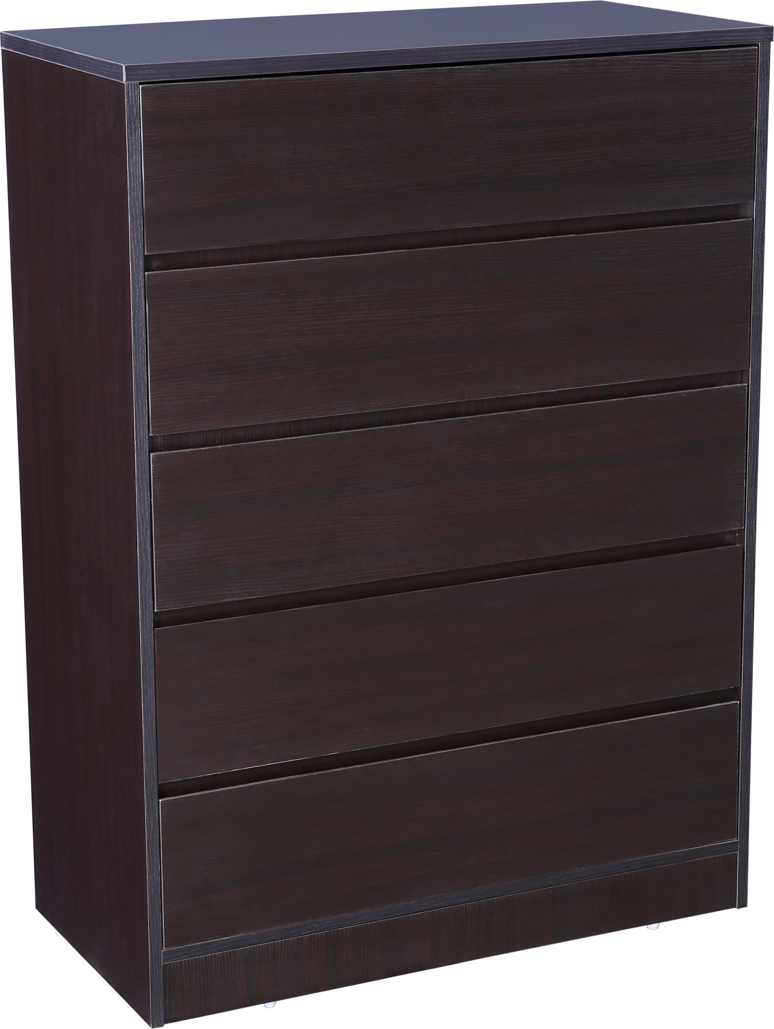 Basic Chest of 5 Drawer in Wenge Colour - HomeTown