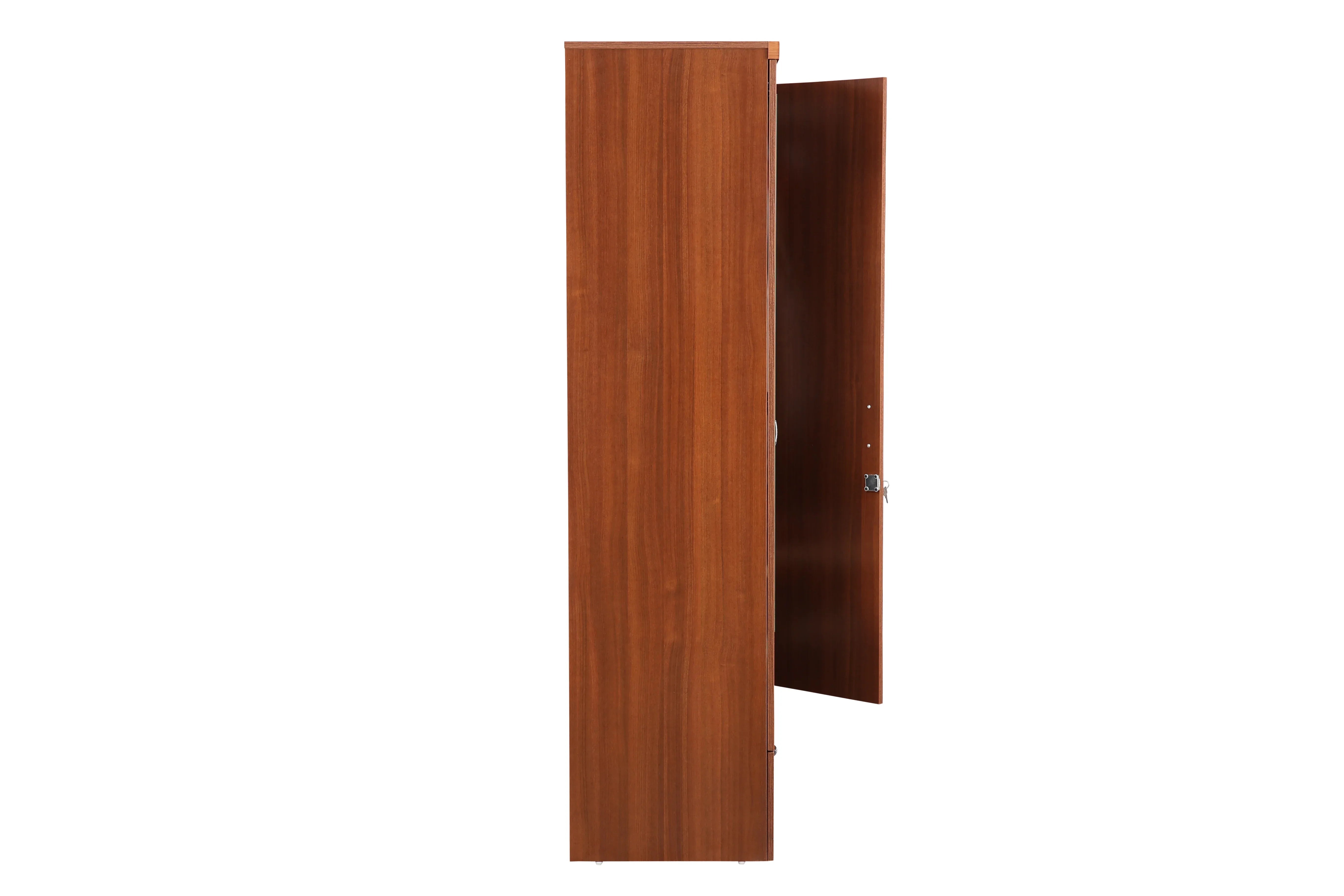 Ultima 2 door wardrobe in Walnut Finish - HomeTown