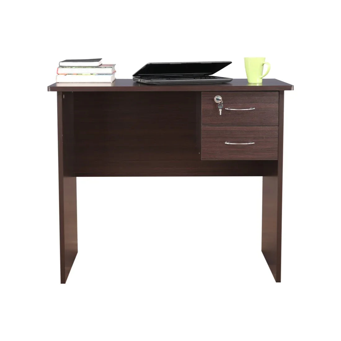 Simply Study Table in Walnut Colour - HomeTown