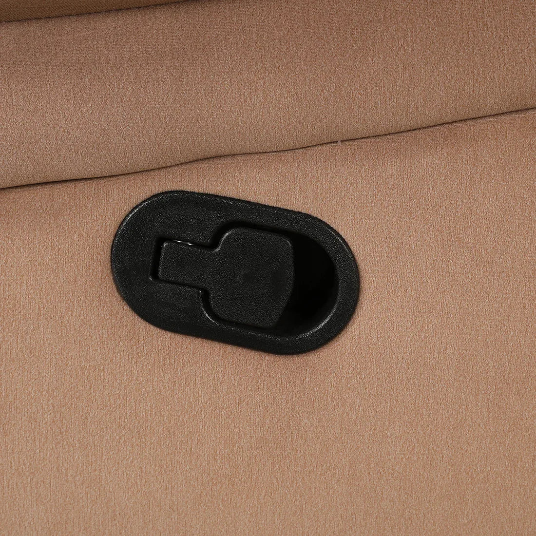 Attila Fabric Three Seater Recliner in Brown Colour - HomeTown