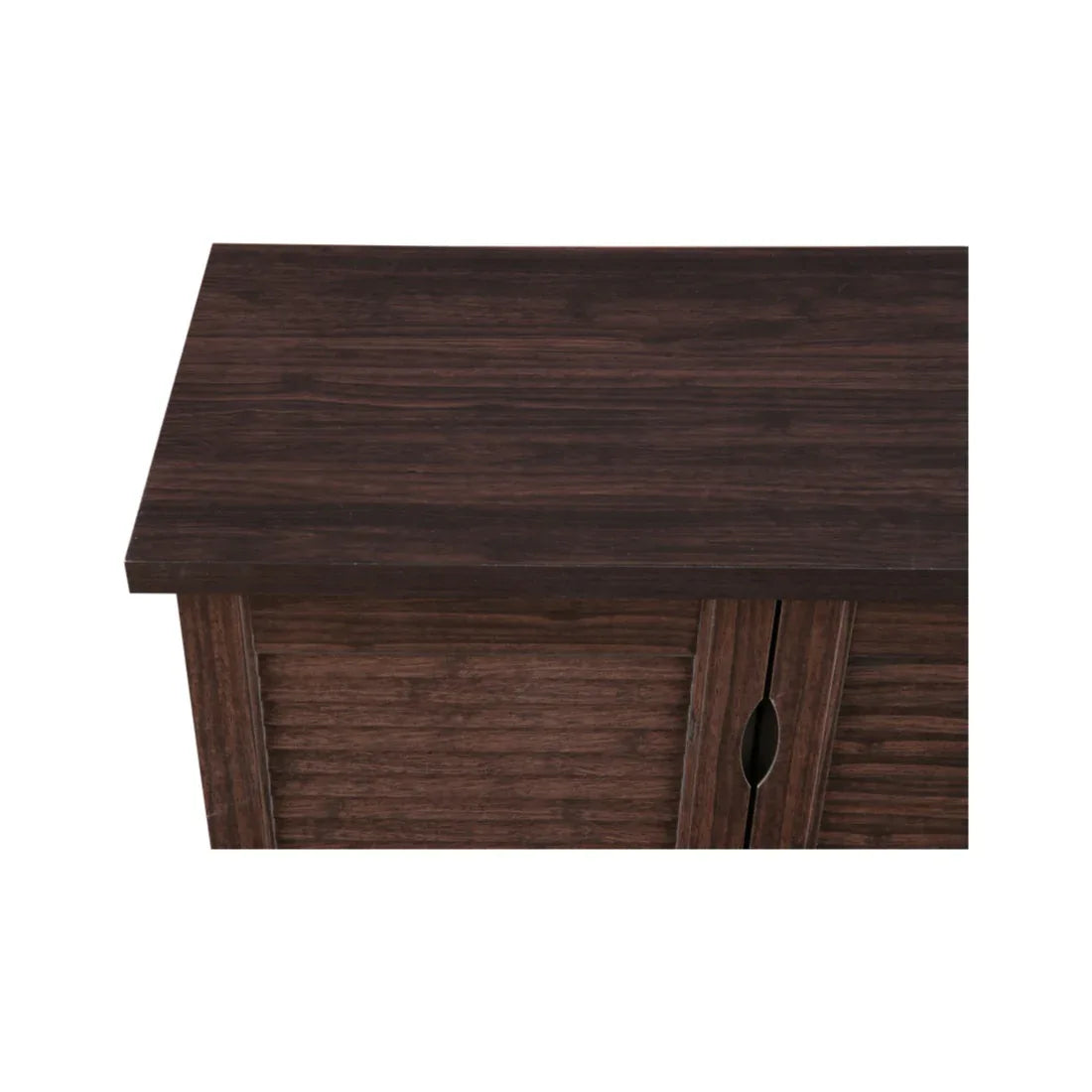 Riveria Engineered Wood Shoe Rack in Wenge Colour - HomeTown