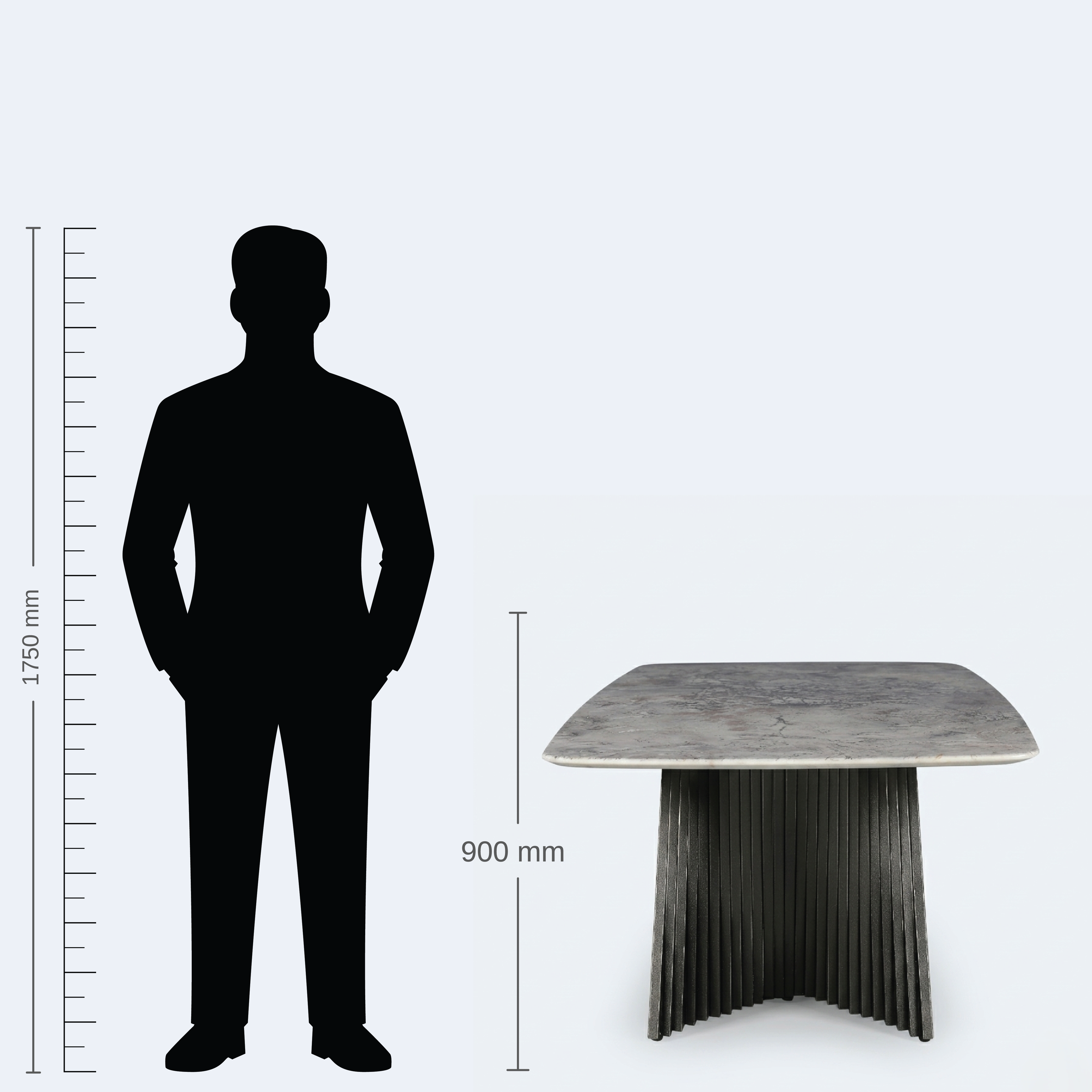 VORTEX MARBLE TOP CENTER TABLE