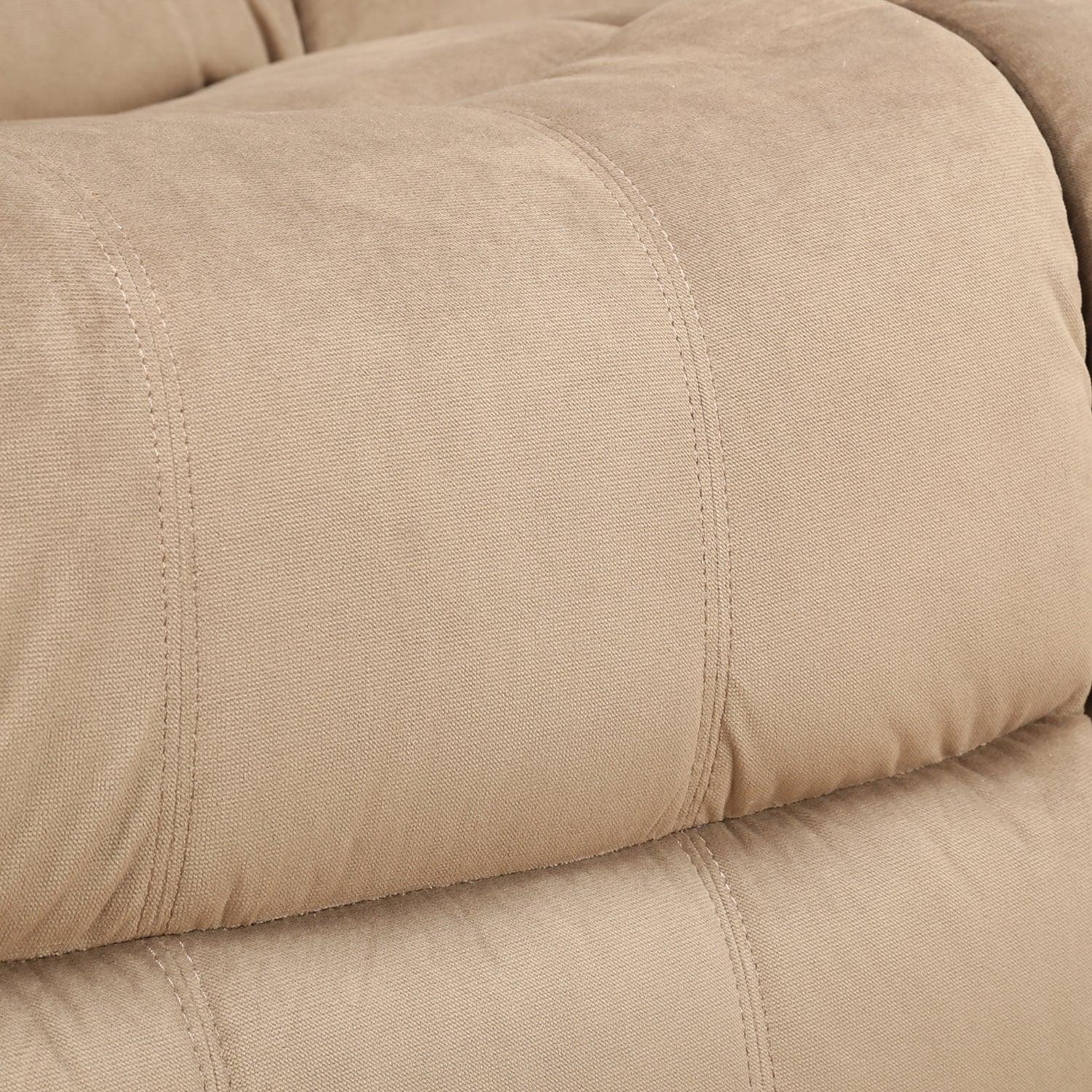 Bradford Fabric Two Seater Sofa in Beige Colour - HomeTown