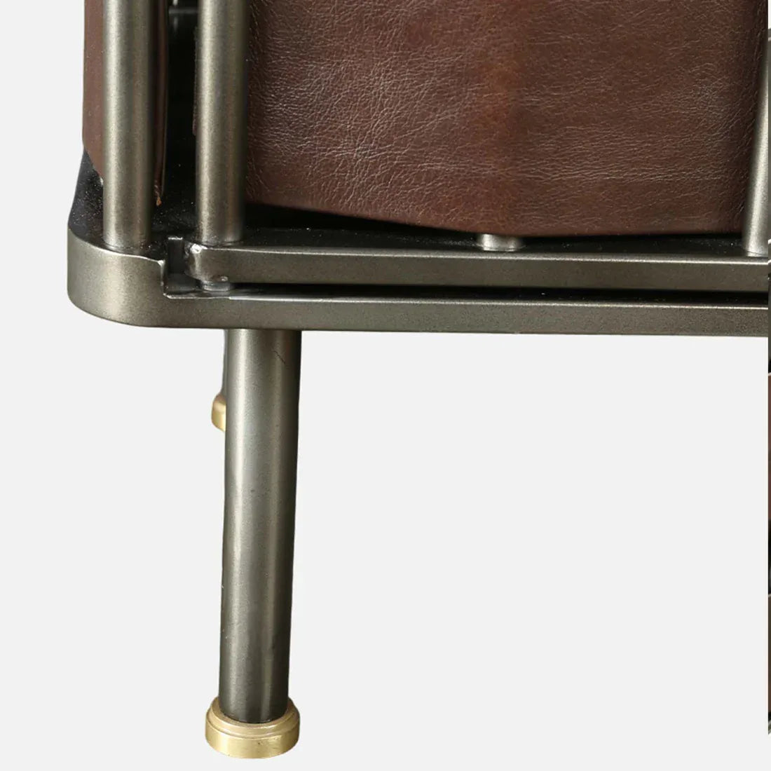 Theodore Metal Sideboard in Walnut Colour - HomeTown