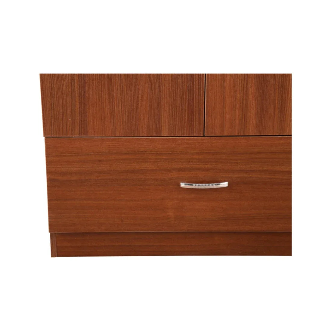 Ultima 3 door wardrobe in Walnut Finish - HomeTown
