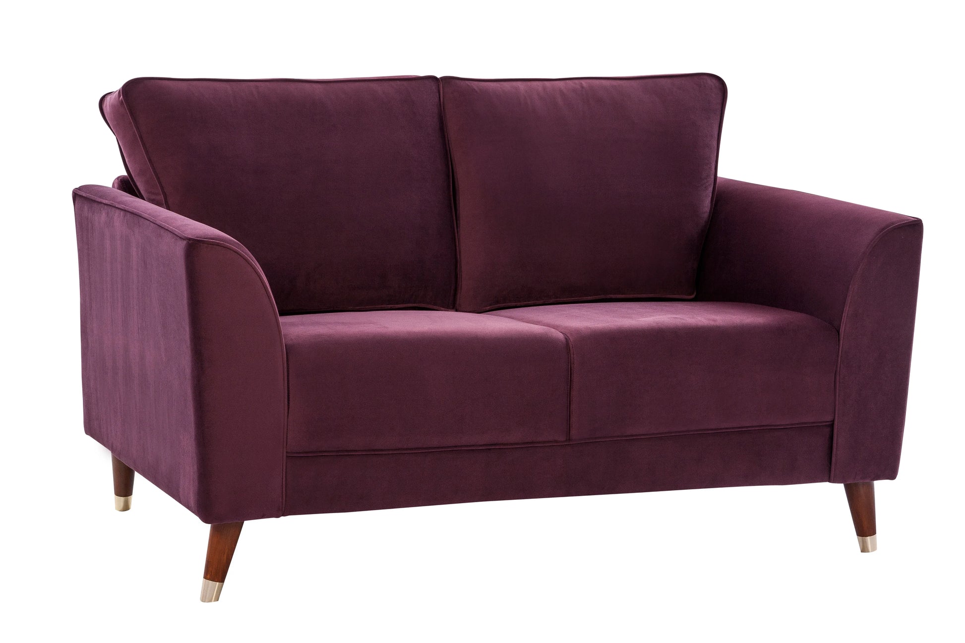 Magnific Velvet Two Seater Sofa - HomeTown