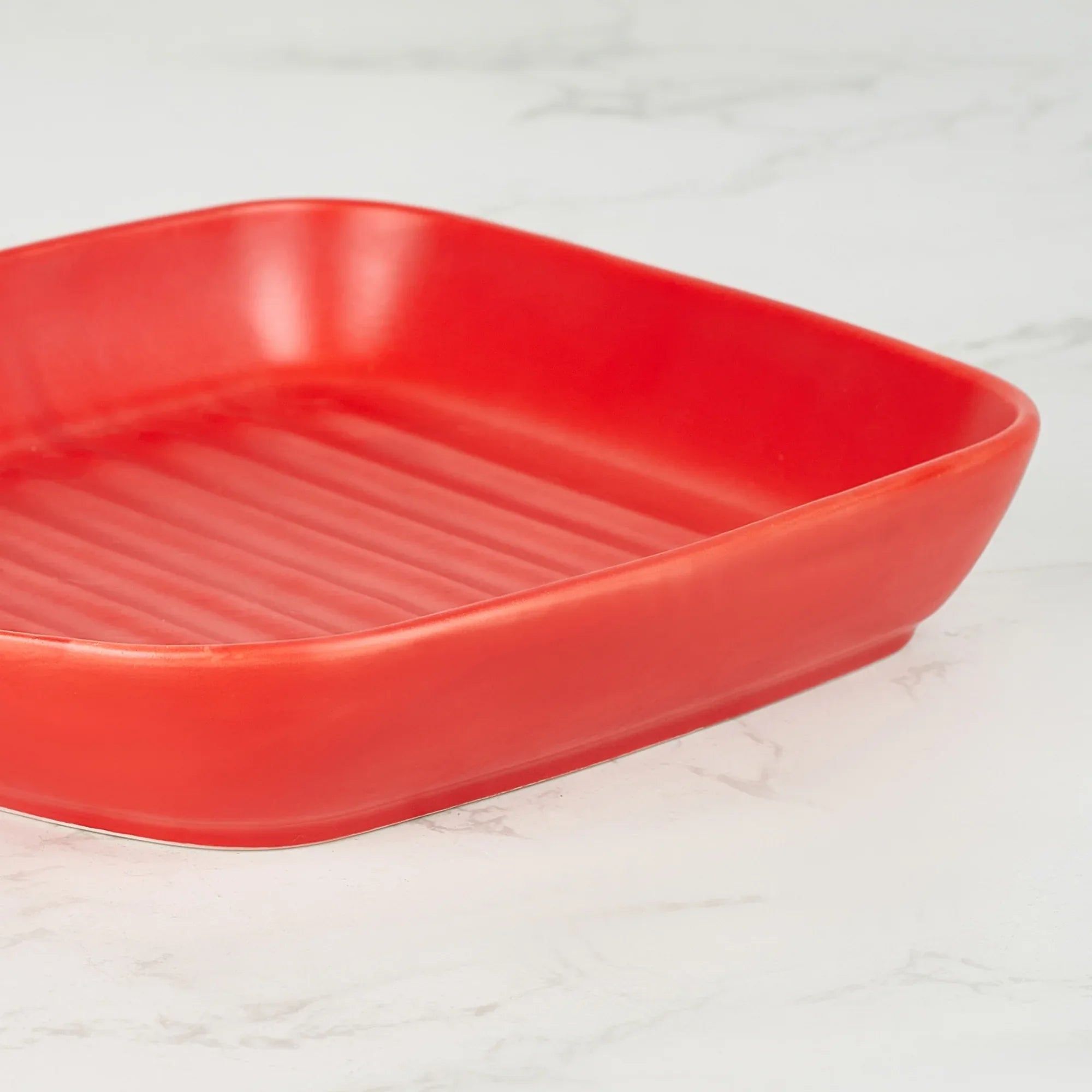 Ace Ceramic Square Serving Platter in Assorted Colour - HomeTown