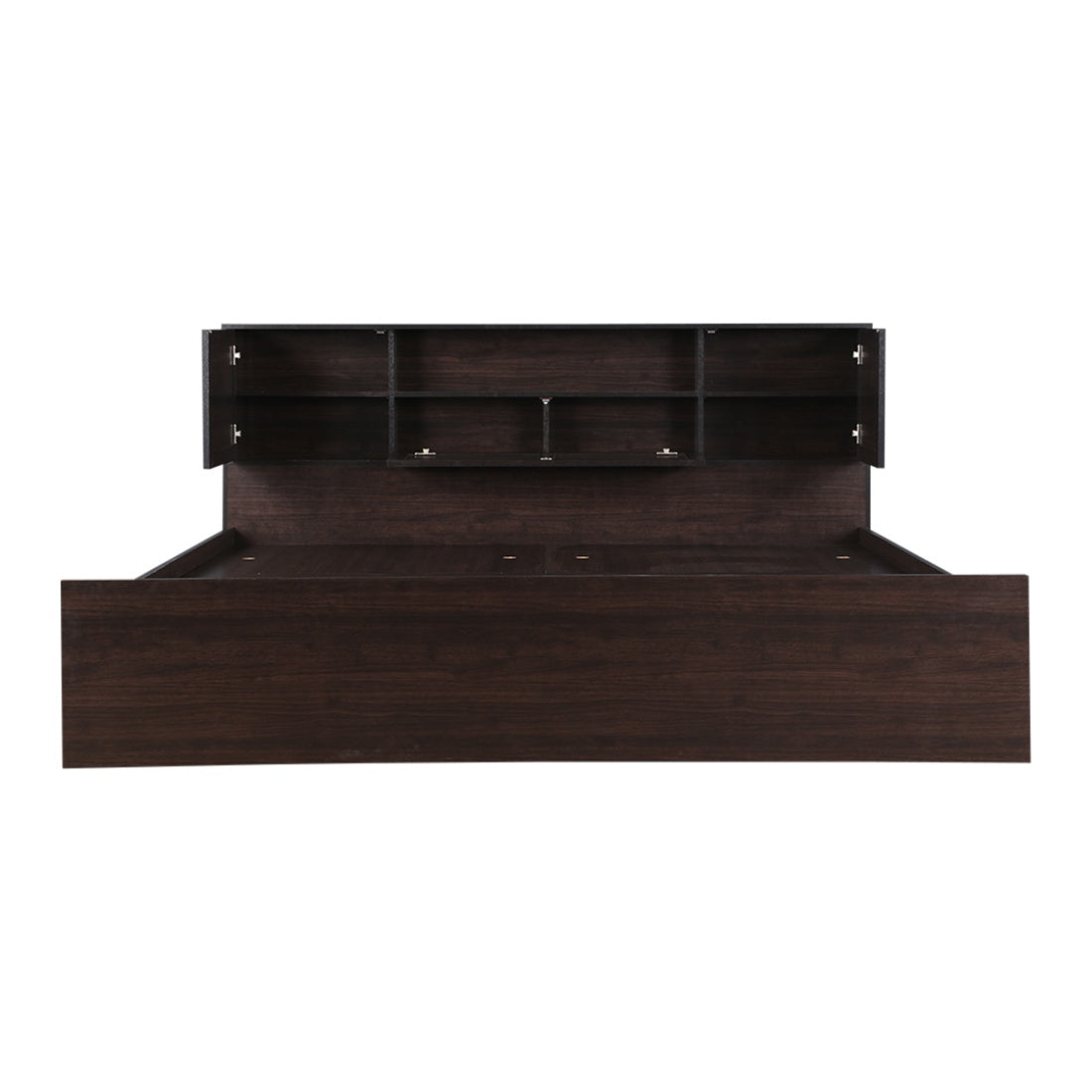 Bolton King bed with Hydraulic storage in Wenge Colour